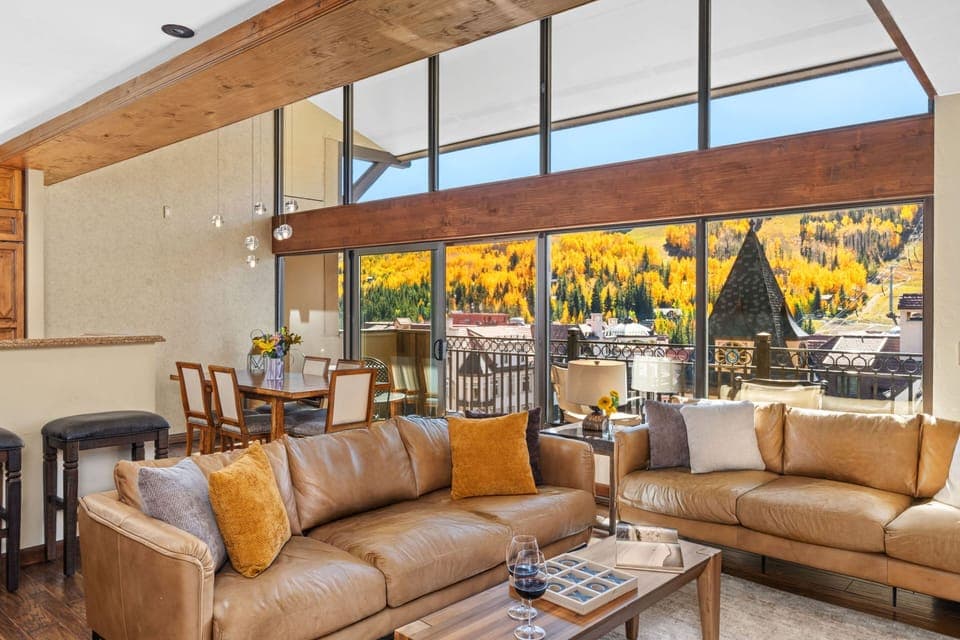 Floor to Ceiling Views of Vail Mountain
