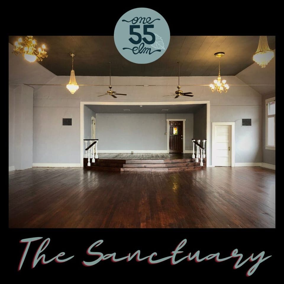 The Sanctuary. Perfect backdrop for a wedding, party or celebration of any type!
