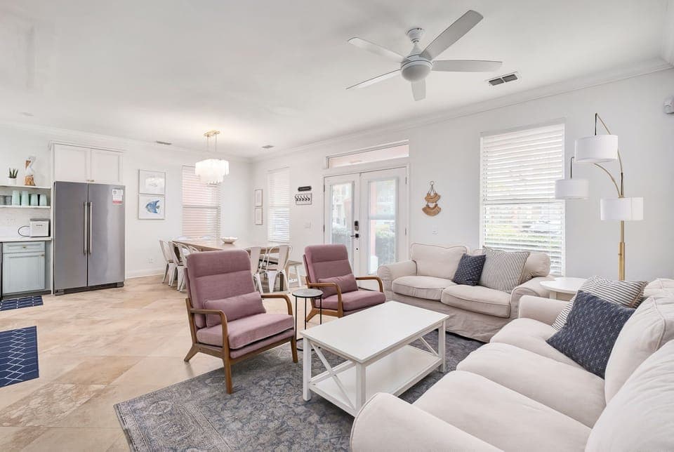 Living room on first floor
