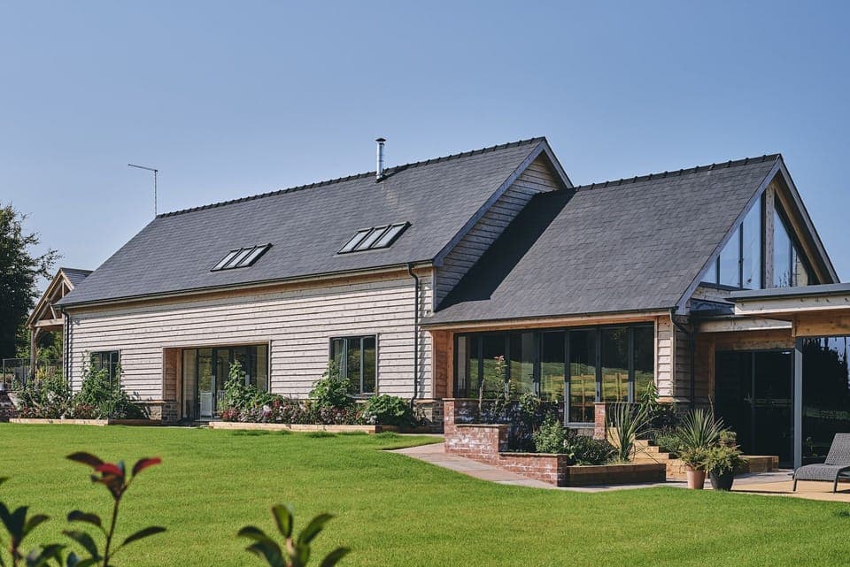 The exterior of Big Barn, Welsh Borders