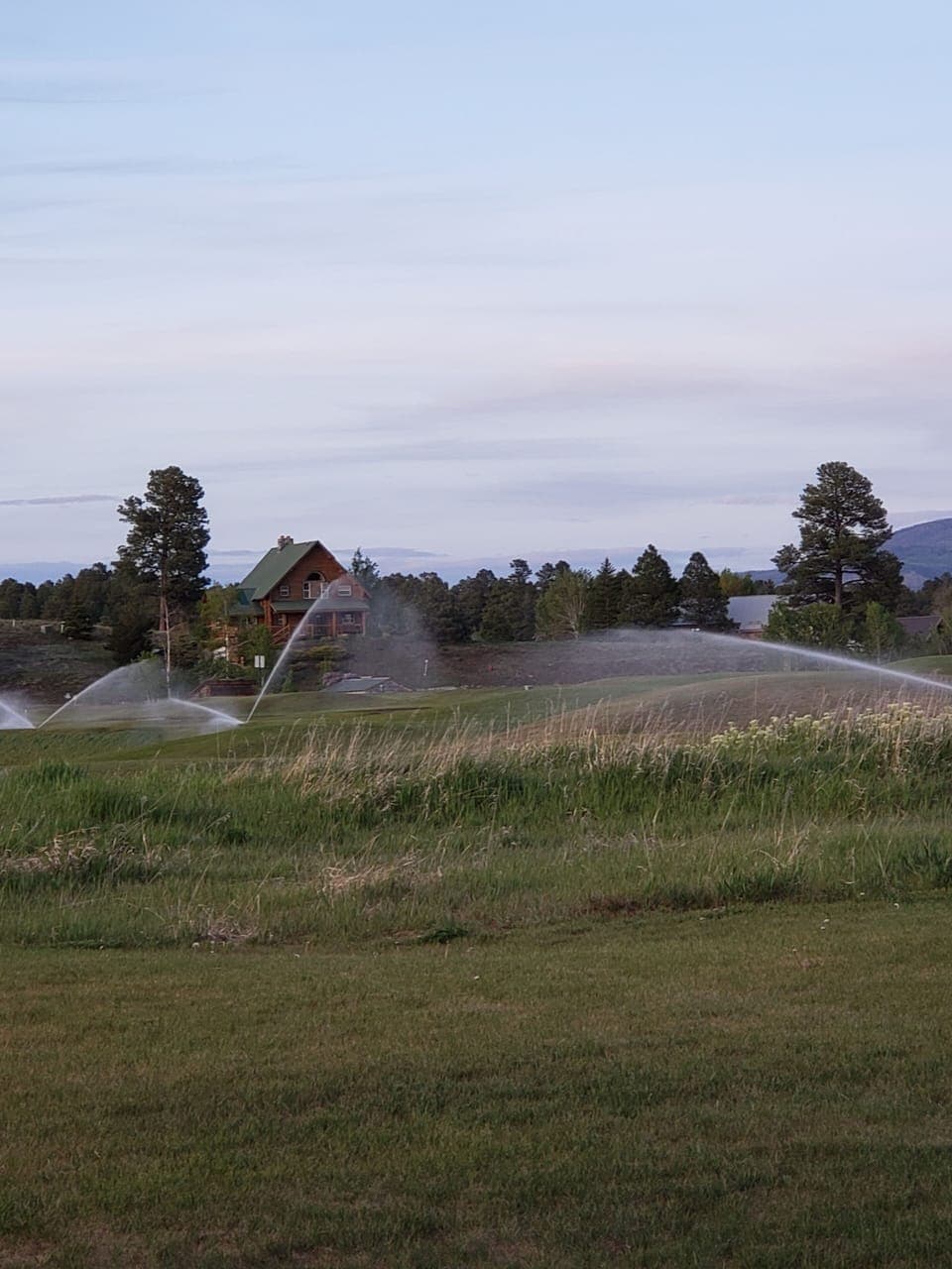 golf course view