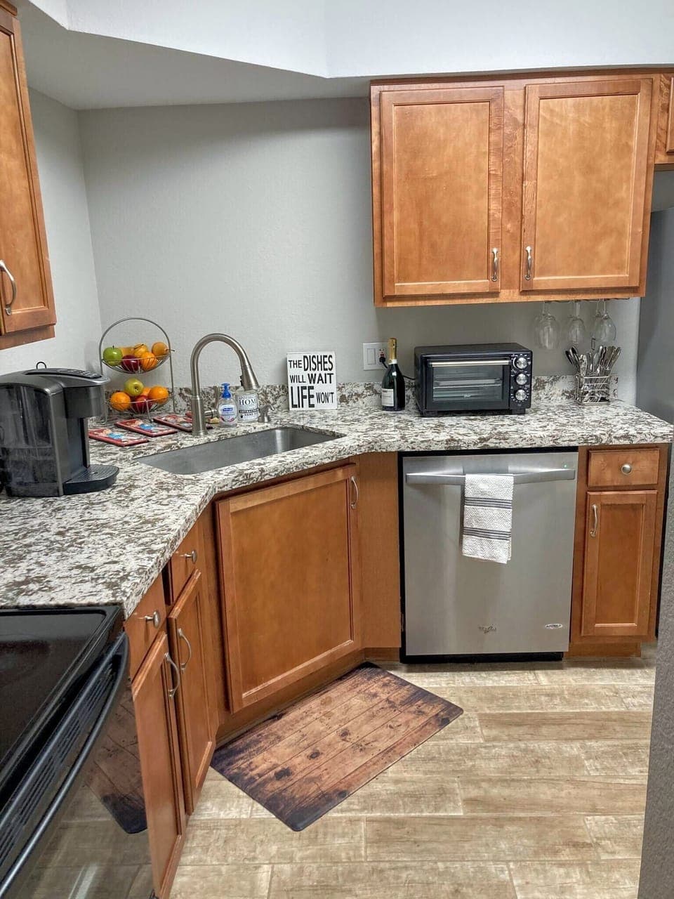 Fully equipped kitchen