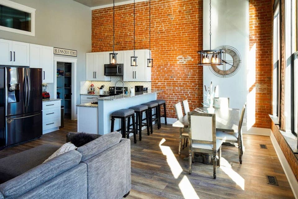 Kitchen and Dining Area