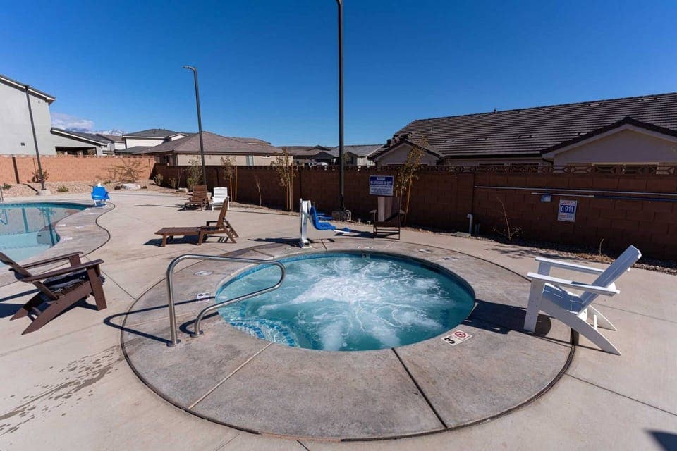 Enjoy the Community Hot Tub with Friends or Family
