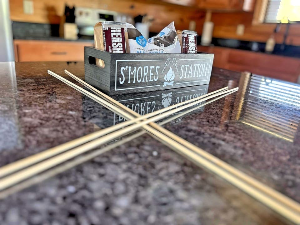 We’ve got the s’mores covered—all the fixings are on us!