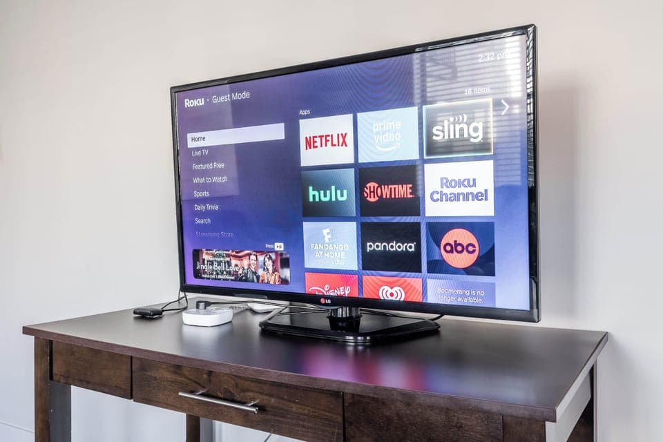 Smart TVs ready for all your streaming services.