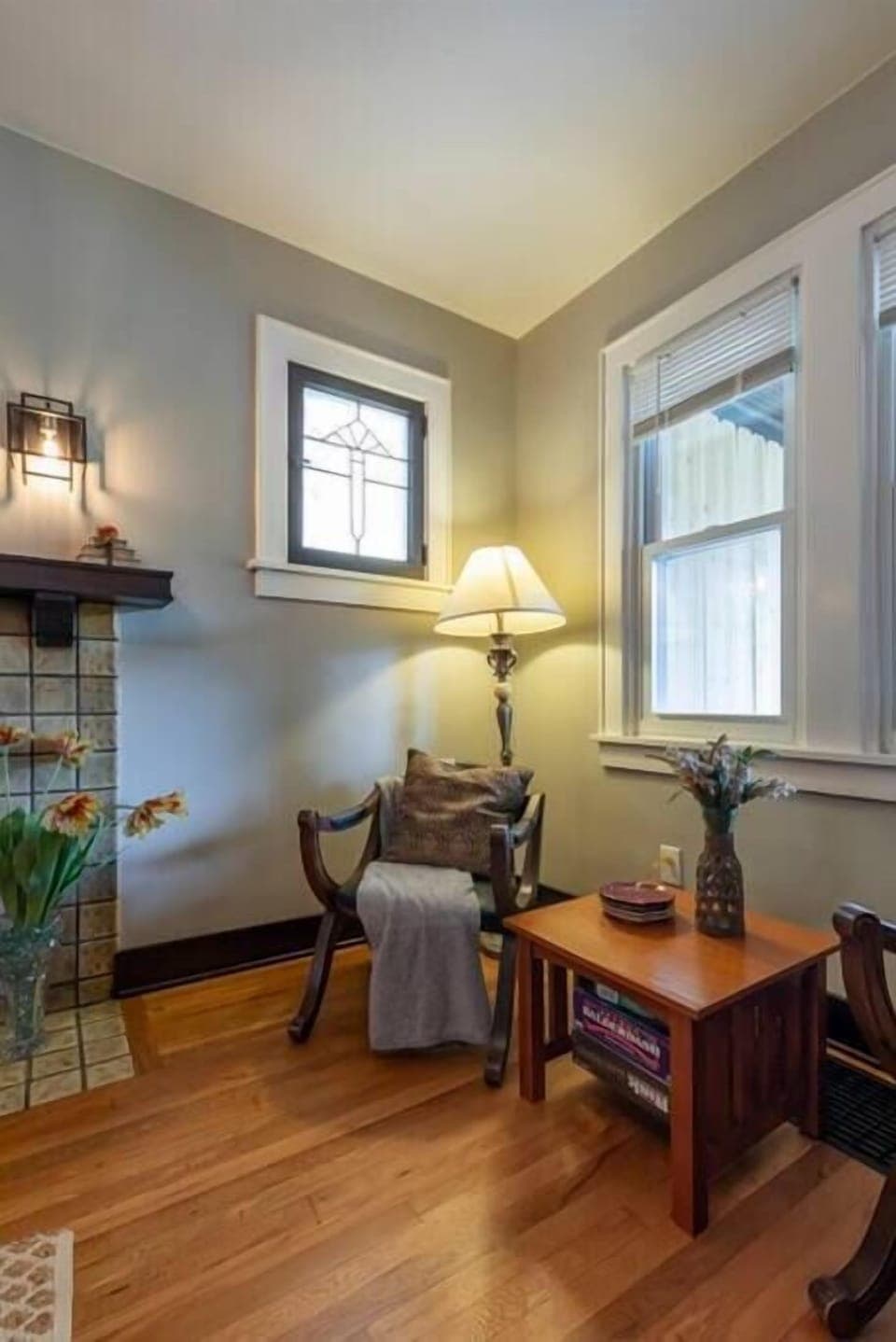 Cozy Corners abound throughout the property