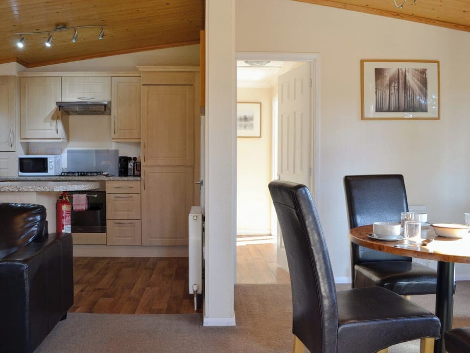 Open plan living space | Lodge F - Royal Deeside Woodland Lodges, Dinnet, near Ballater