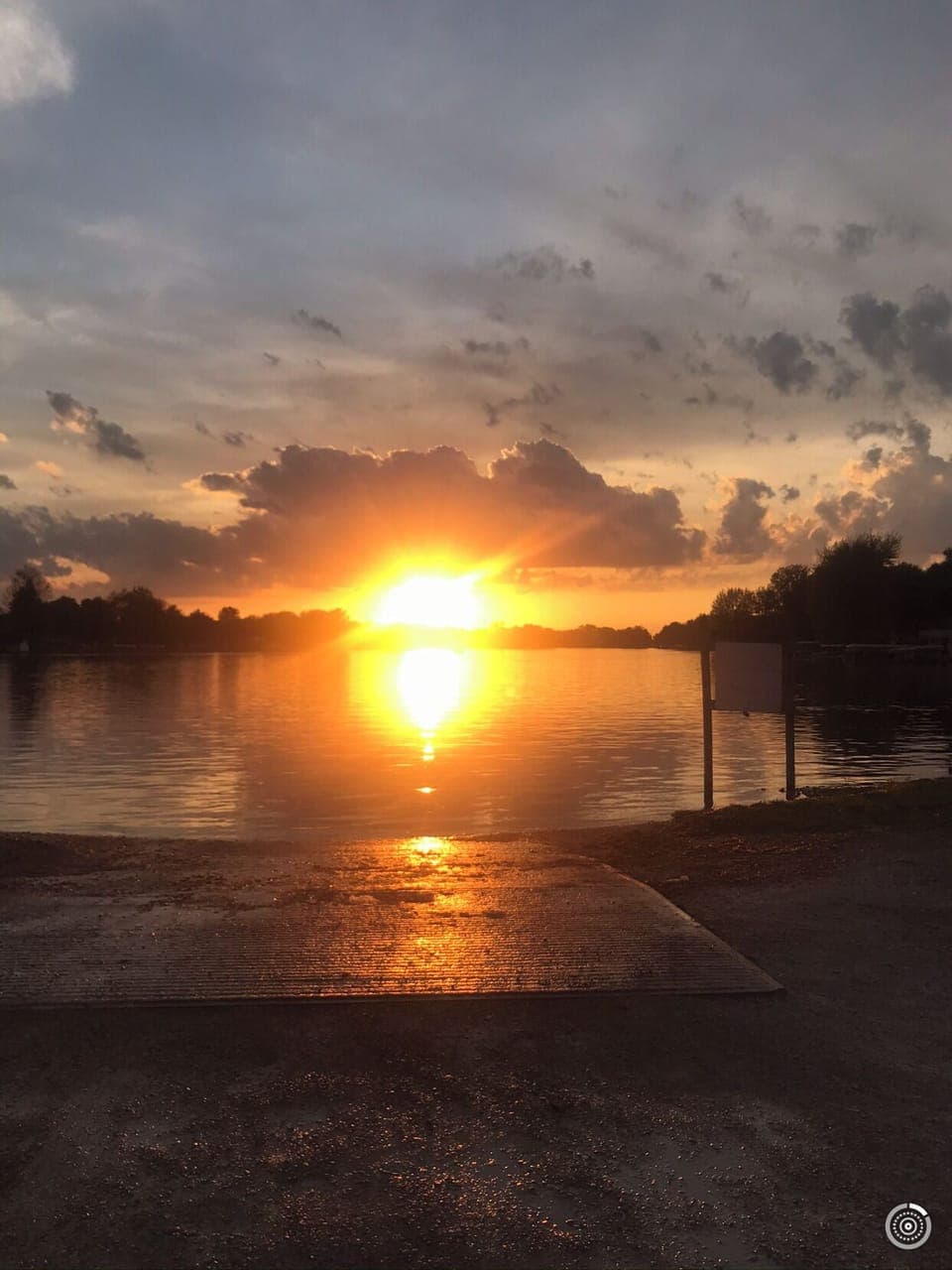 Sunset every night from your deck!