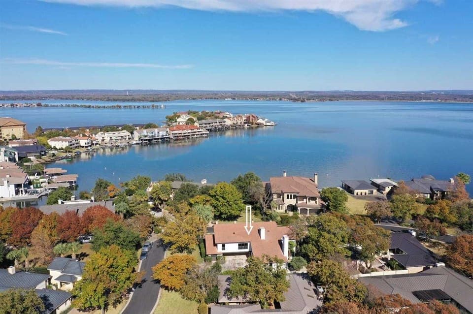 Luxury Spanish-style Property in Close Proximity to Lake LBJ and HSB Resort - Aerial View
