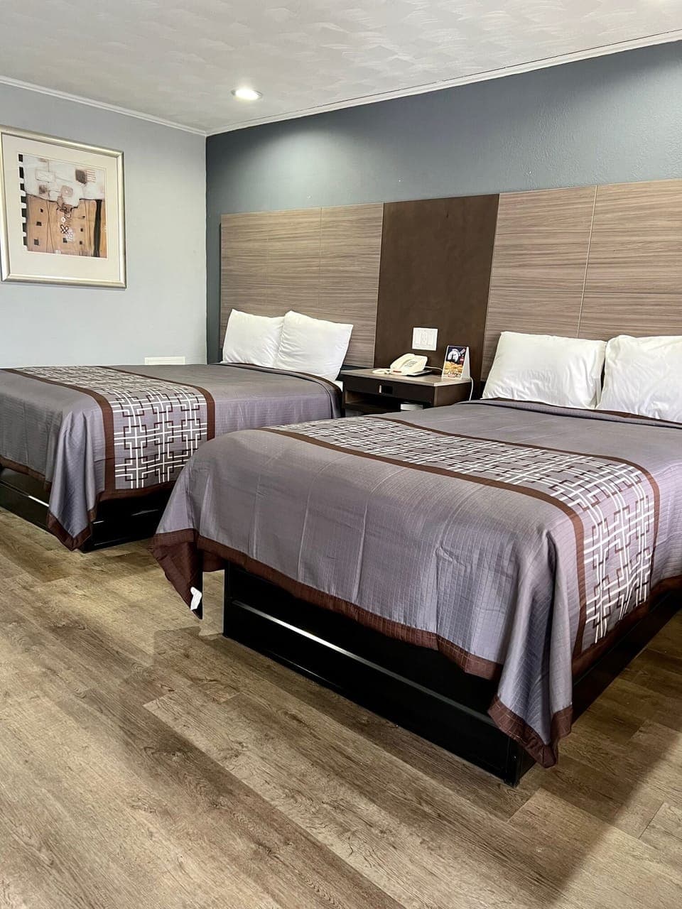 Desk, blackout drapes, free WiFi, bed sheets