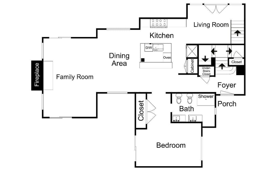 First floor floor plan - First Floor - Floor Plan