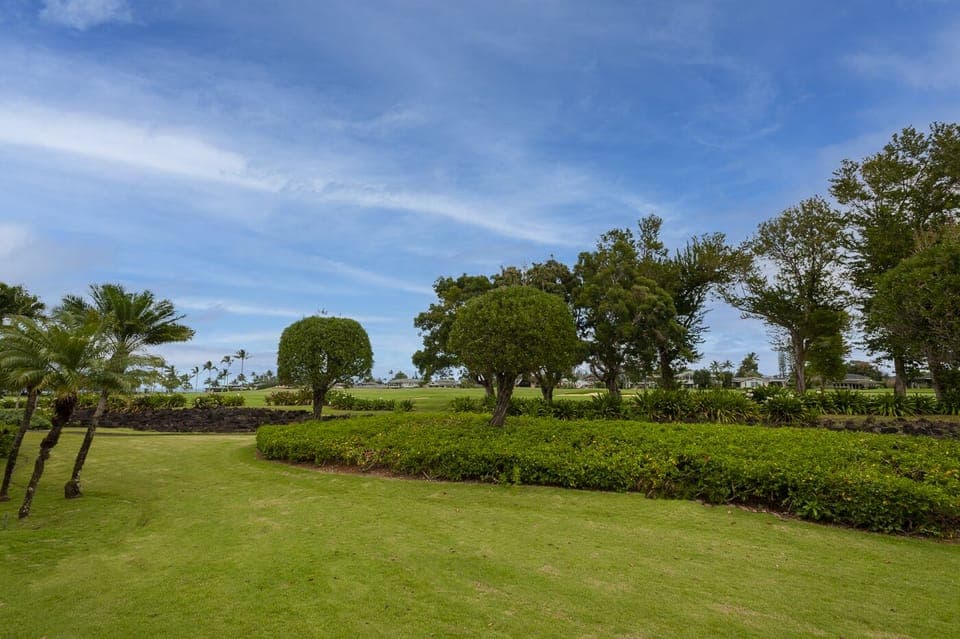 Kauai vacation rentals | Emmalani Court 411 | view from grounds - Kauai vacation rentals | Emmalani Court 411 | view from grounds