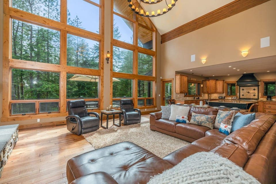 Living Room – Big Windows + Plush Seating for All-Day Lounging