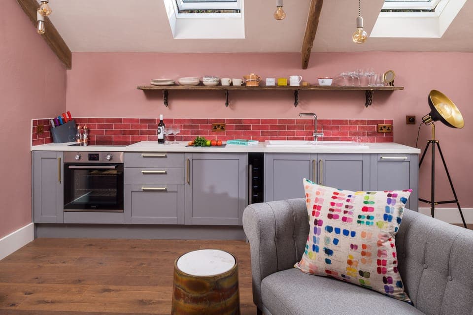 Luxury Cottage, Ensuite (The Duchy Barn) | Shared kitchen