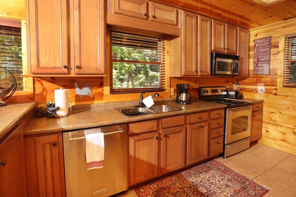 Kitchen view.