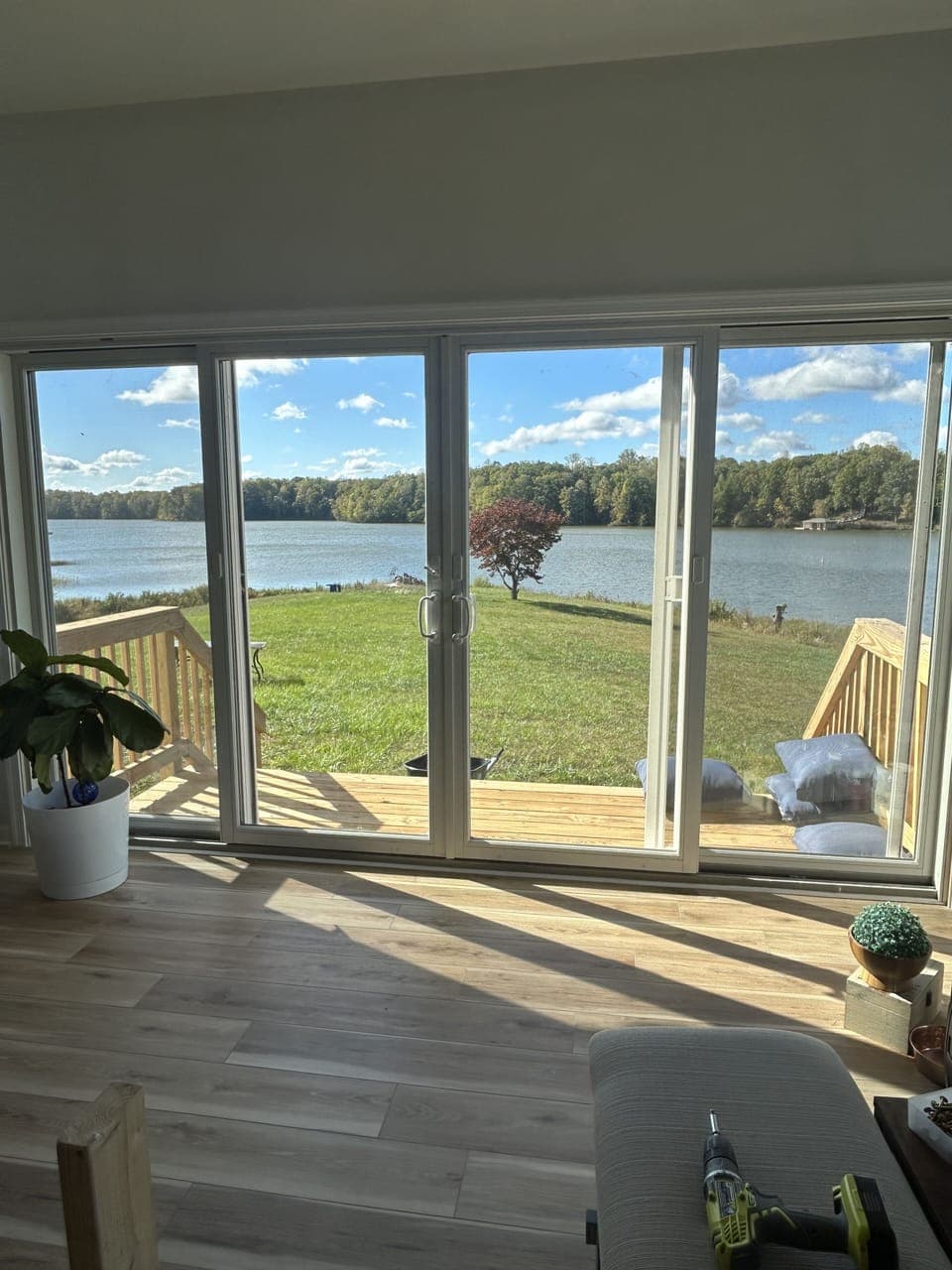 View from king master (sorry, was taken during construction - will update)