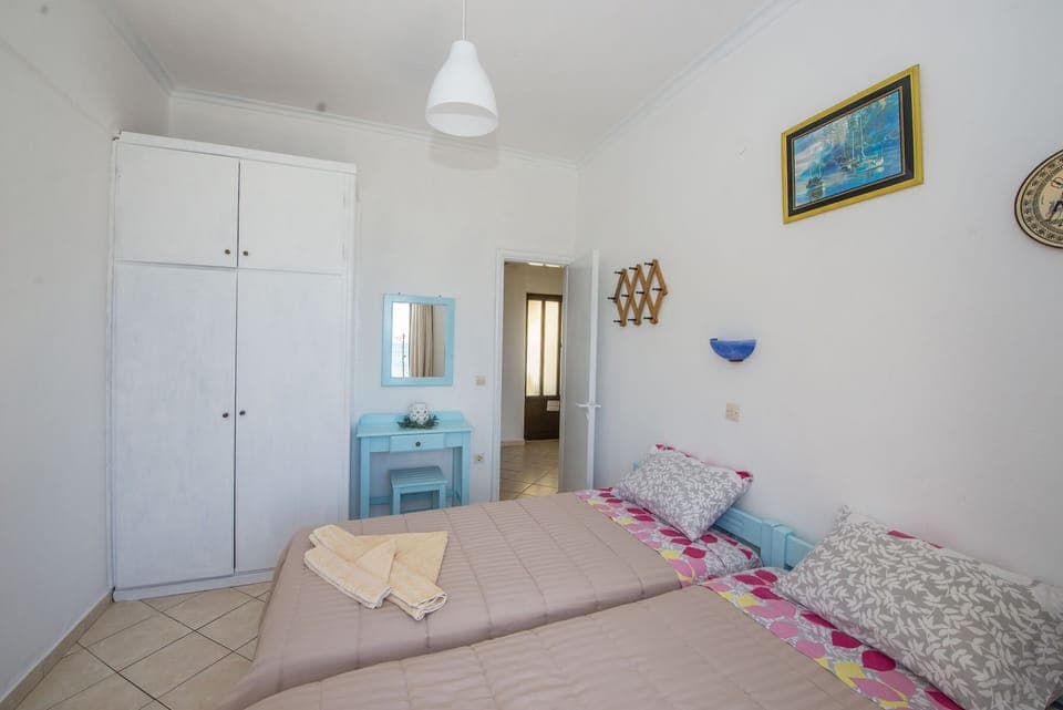 Spiros and Polyxeni Apartment 1 Afionas Bedroom