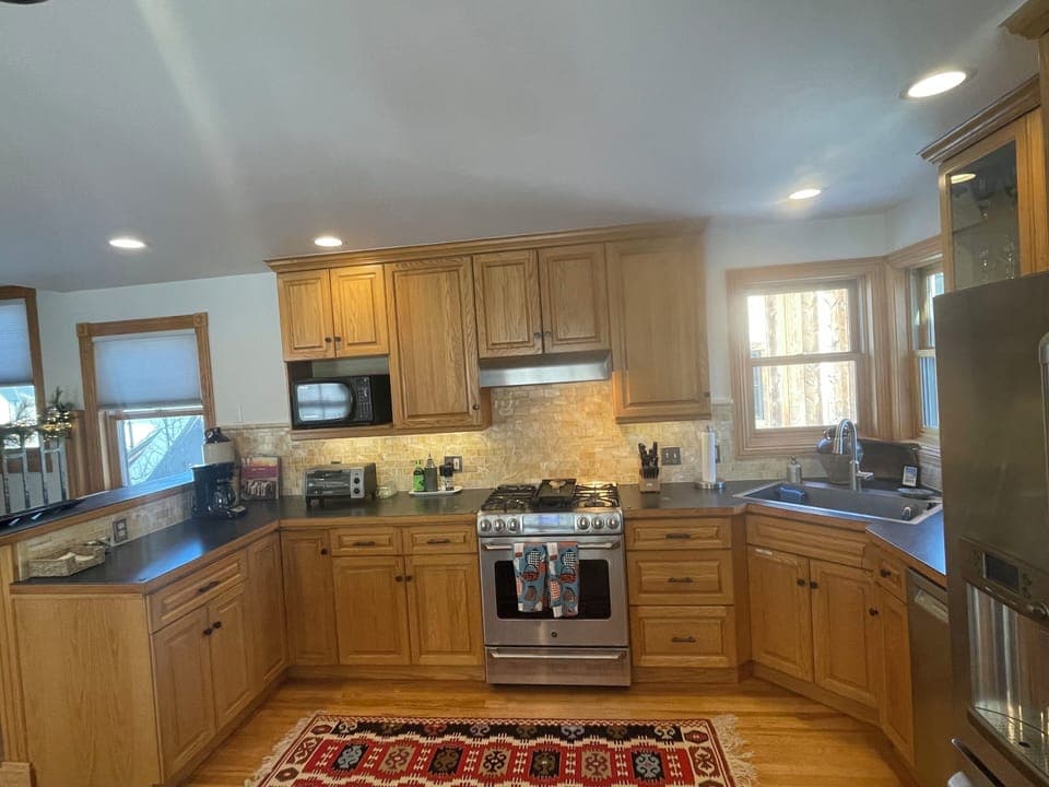 Main floor kitchen