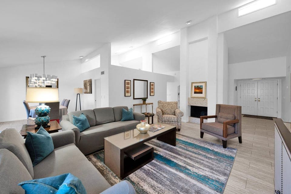 Entertaining Living Room