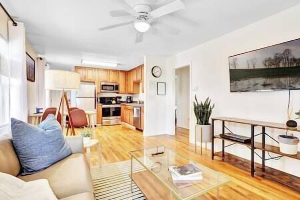 View from the front door