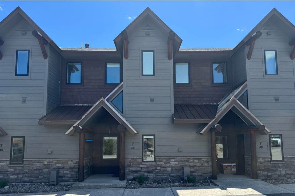 Front of the Townhome