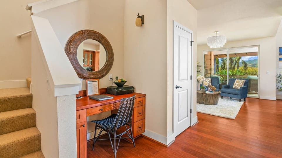 Pili Mai Resort at Poipu #15I - Entry Desk Area - Parrish Kauai