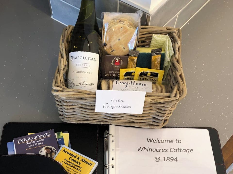 Welcome pack | Whinacres Cottage @1894, Conwy Morfa