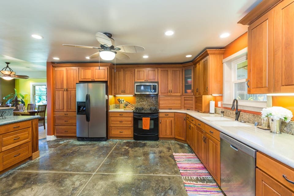 Kitchen for perfect for any chef.