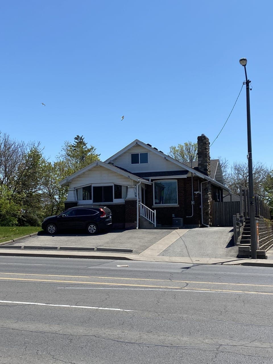 Home from outside (2 car parking)