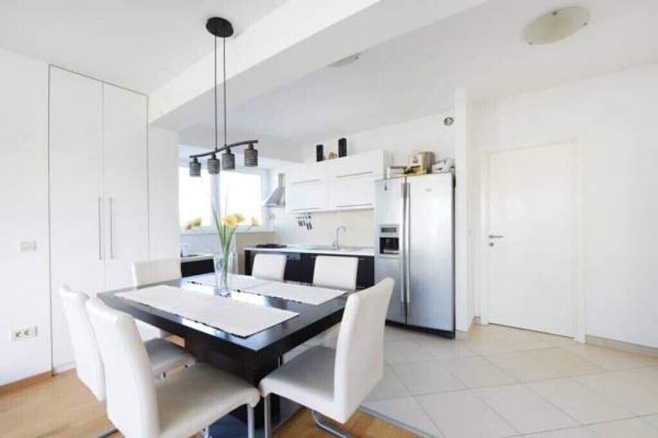 Kitchen with dining area