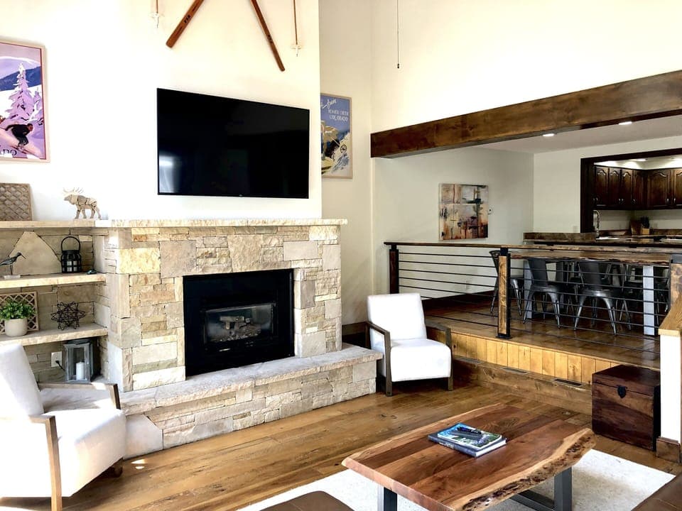 Spacious, open living area to gather with friends and family 