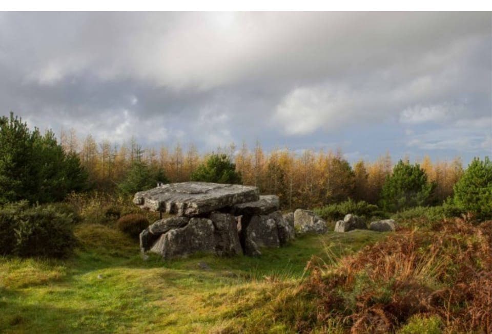 Uniquely Corderry Farm has two megalithic monuments onsite to visit
