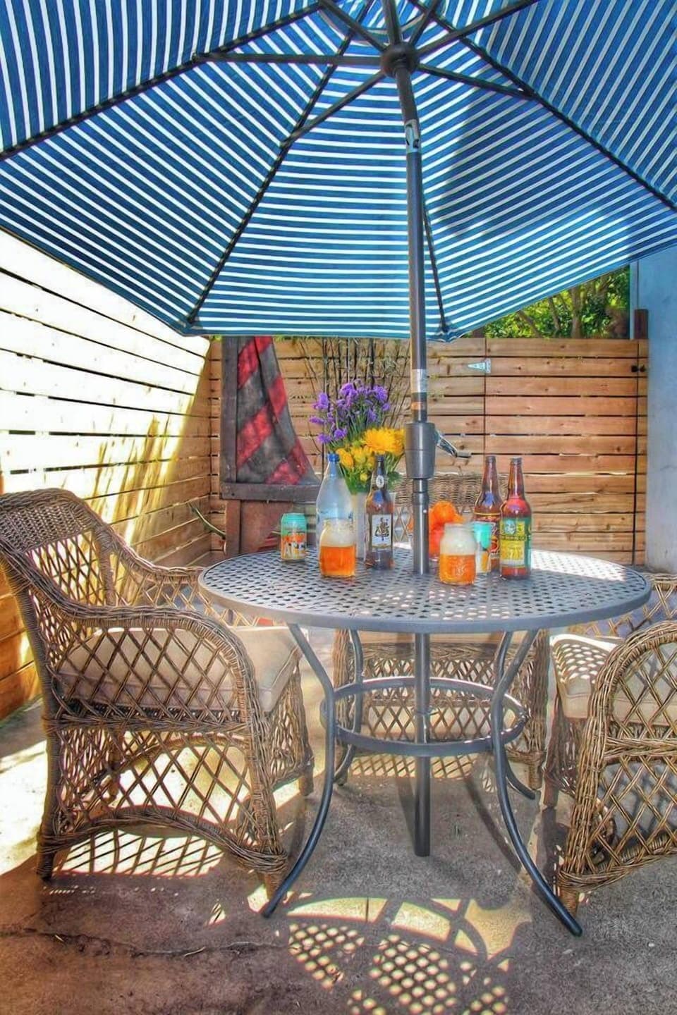 Shared backyard 