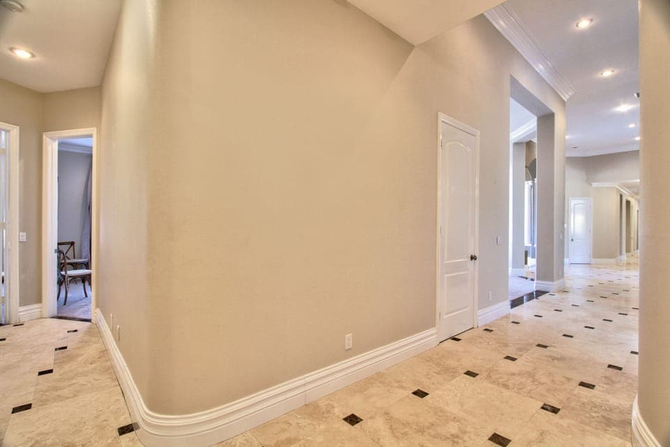 Hallway to; Master bedroom, suite #2 and suite #3
