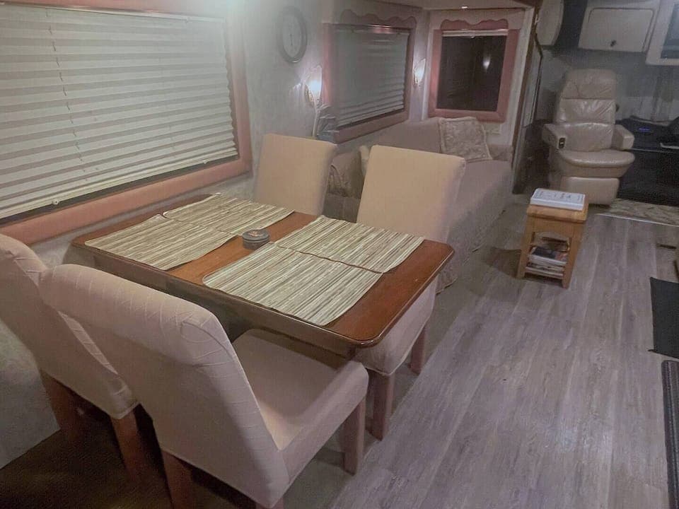 Dining Table set for four, and Couch/Sofa Bed