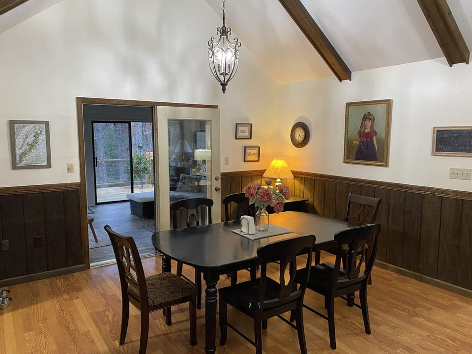 Dining area.
