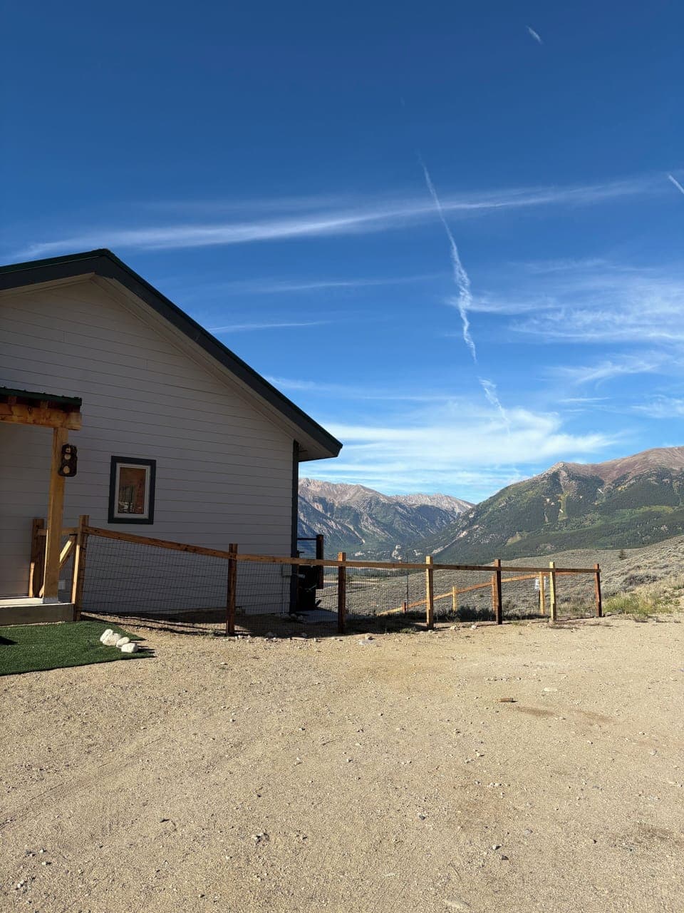 Front of the house