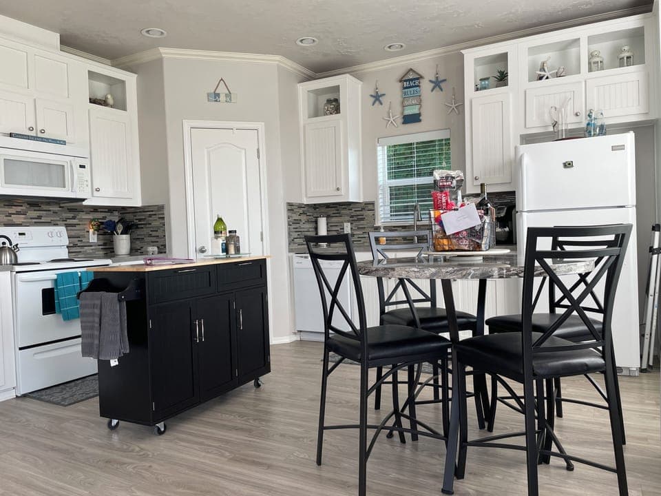 Fully appointed kitchen