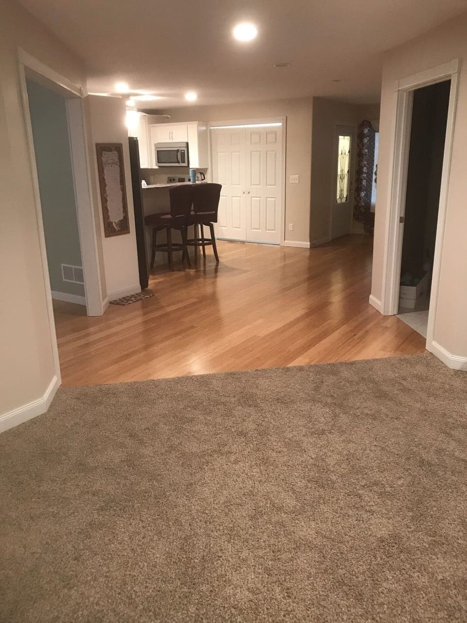 Open floor plan