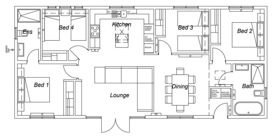 Studio | Floor plan