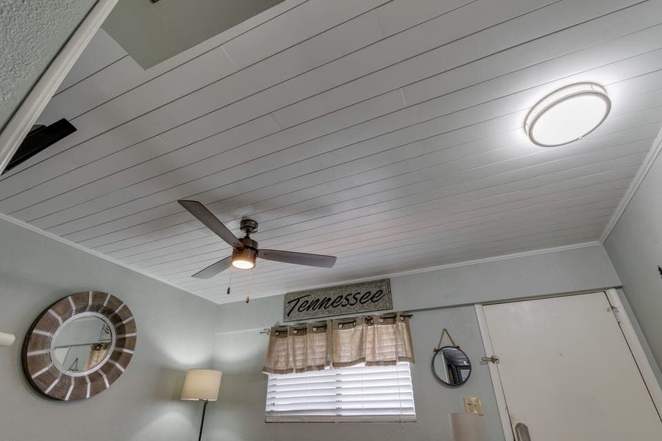 New wood ceilings