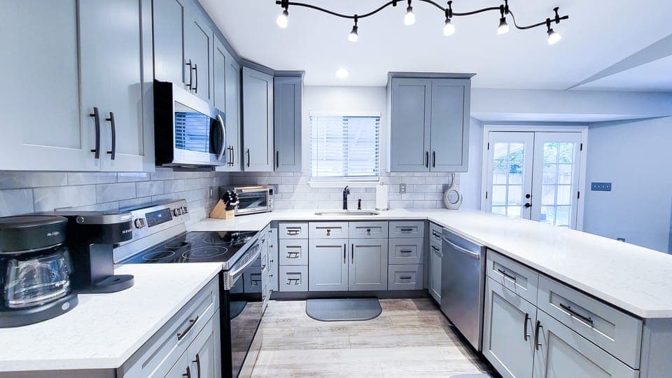 Stocked kitchen