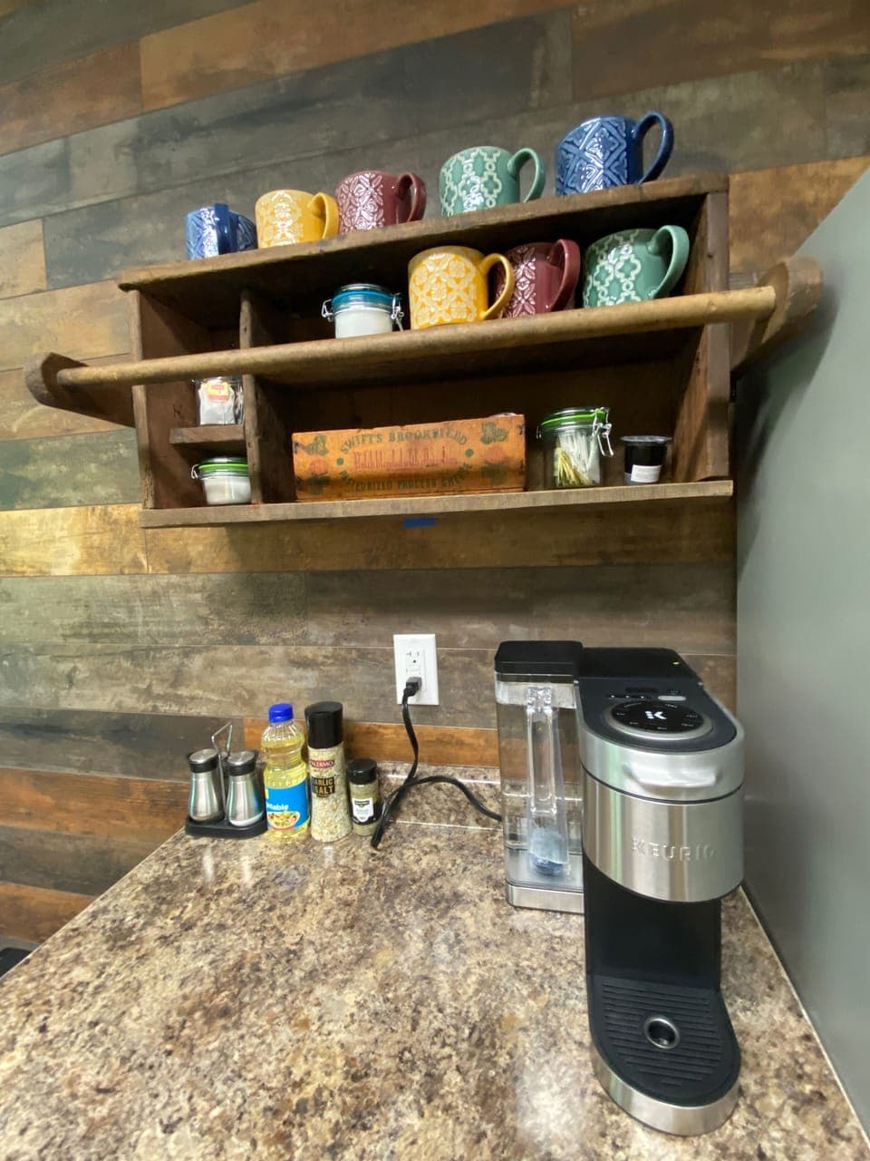 There is no better way for a 100 year old tool box to enjoy retirement. 