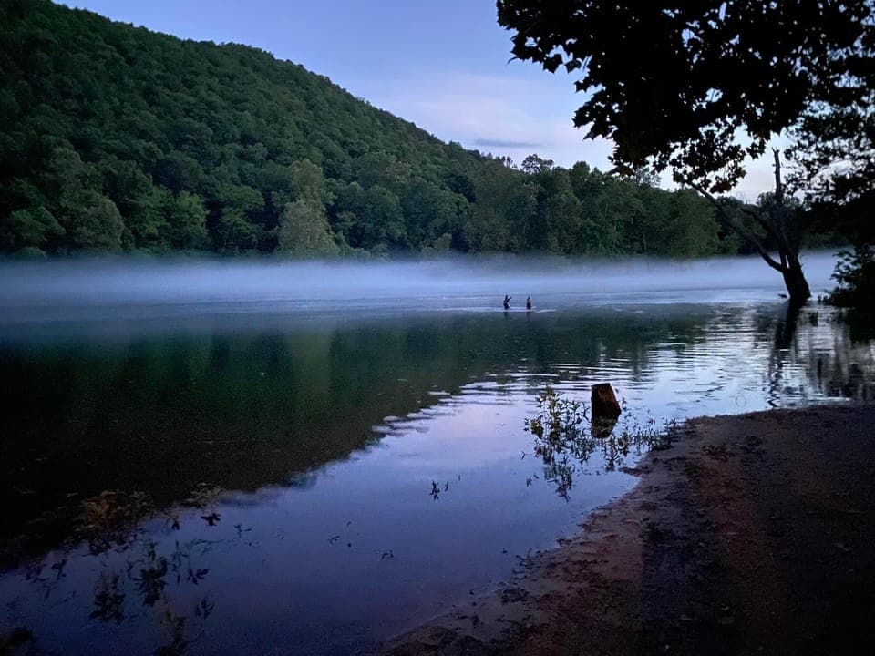 One of the Top 5 Lakes in the Country for Trout Fishing. Located directly behind this beautiful property.