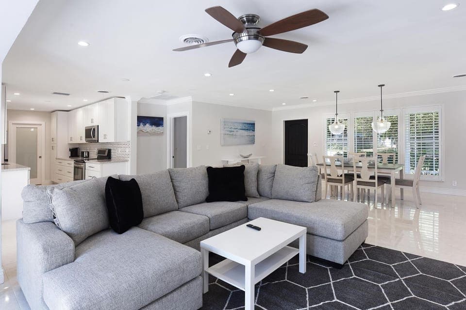 Living area with Sofa, Tv