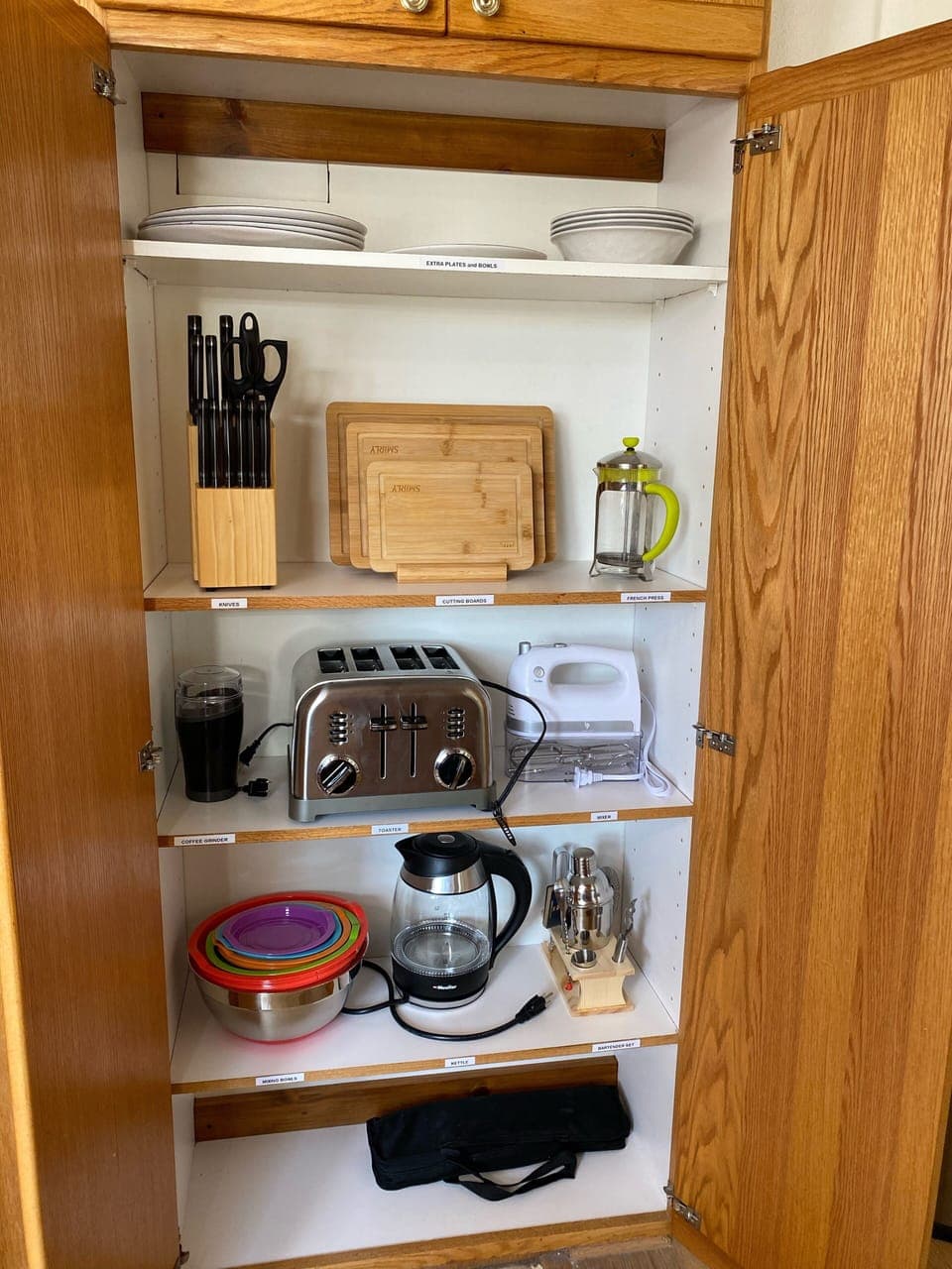Fully stocked kitchen for you convenience. No shortage of supplies here!