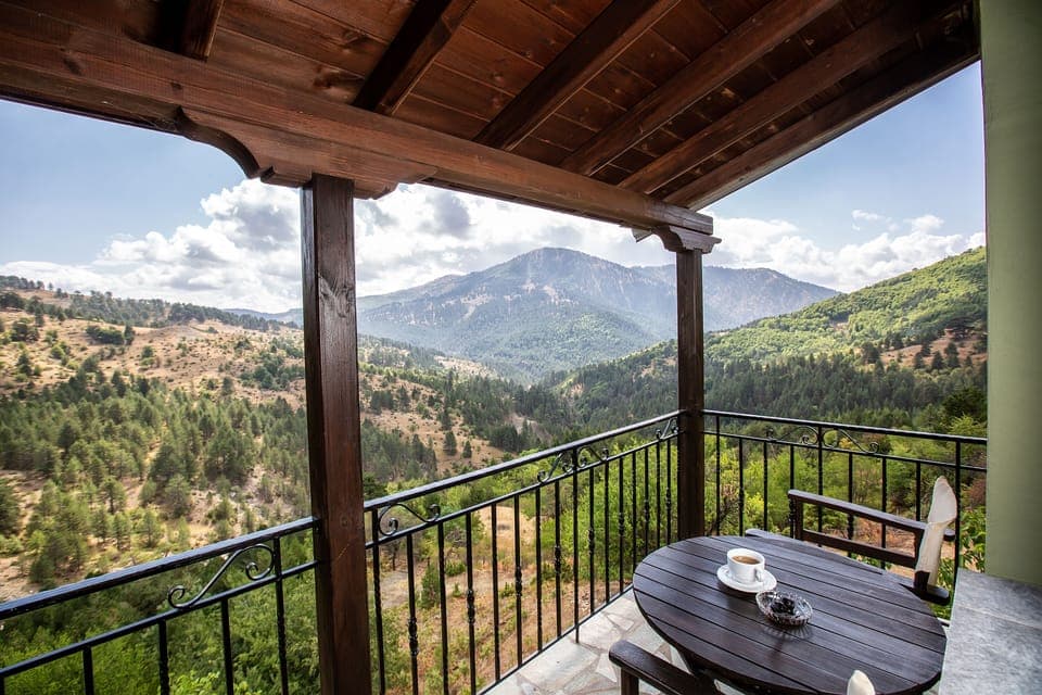 Junior Suite, Mountain View | Balcony view
