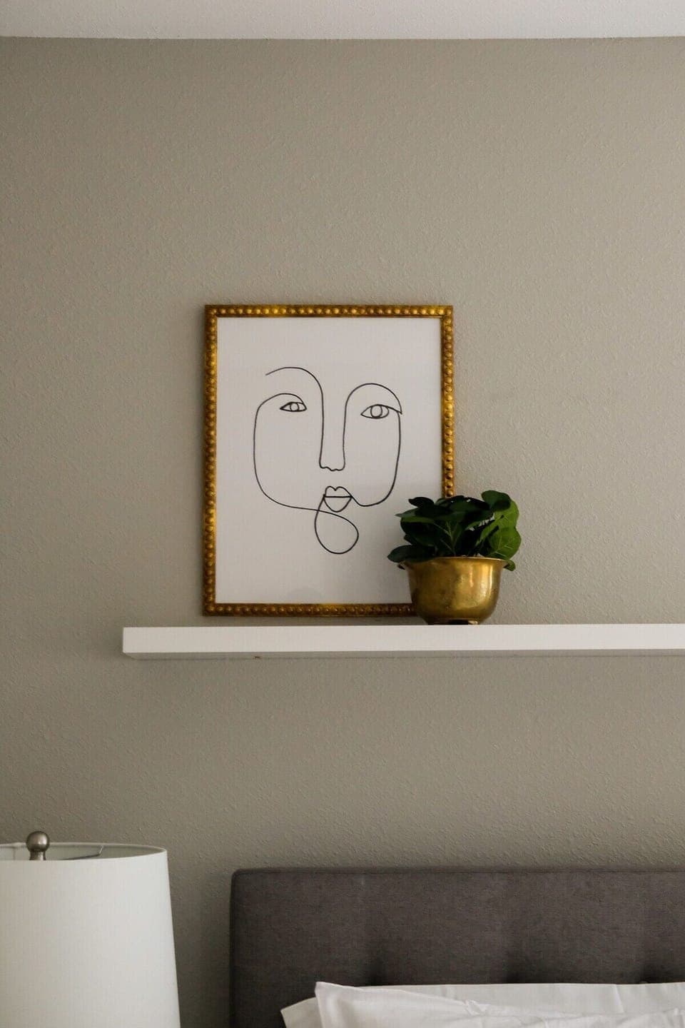 Modern touches can be found throughout the house.