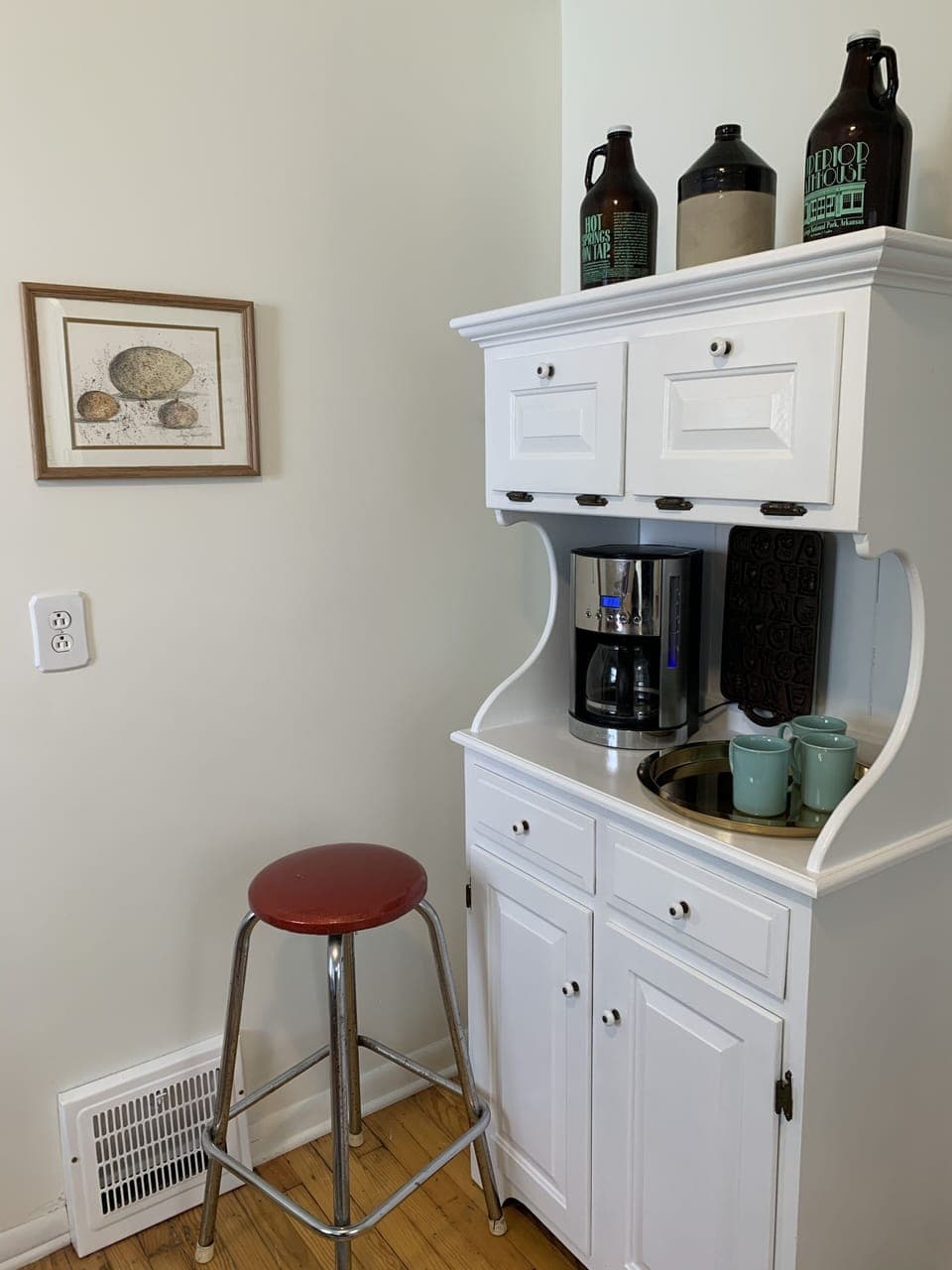 Coffee and tea station for your all day enjoyment!